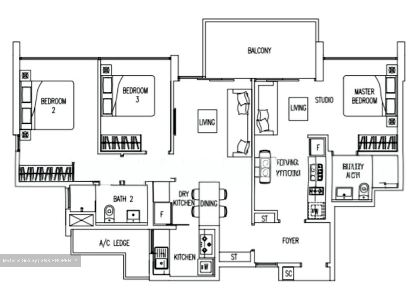 Twin Waterfalls (D19), Condominium #581806161
